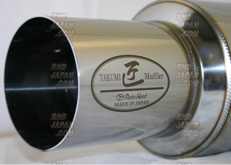 Reinhard #1 Cannonball Muffler Exhaust System All Stainless